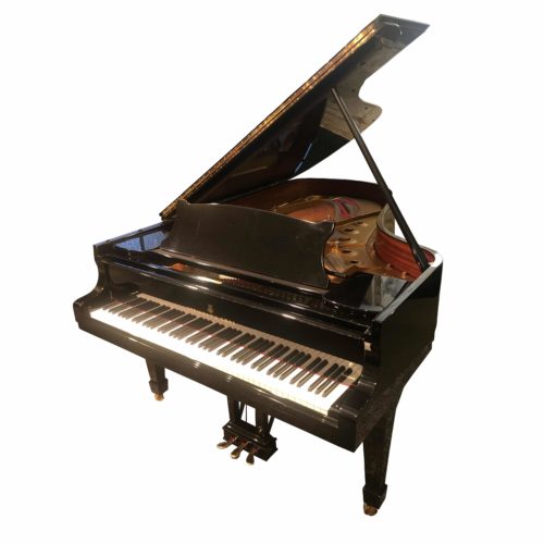 piano Steinway B-noir laqué 1982 occasion