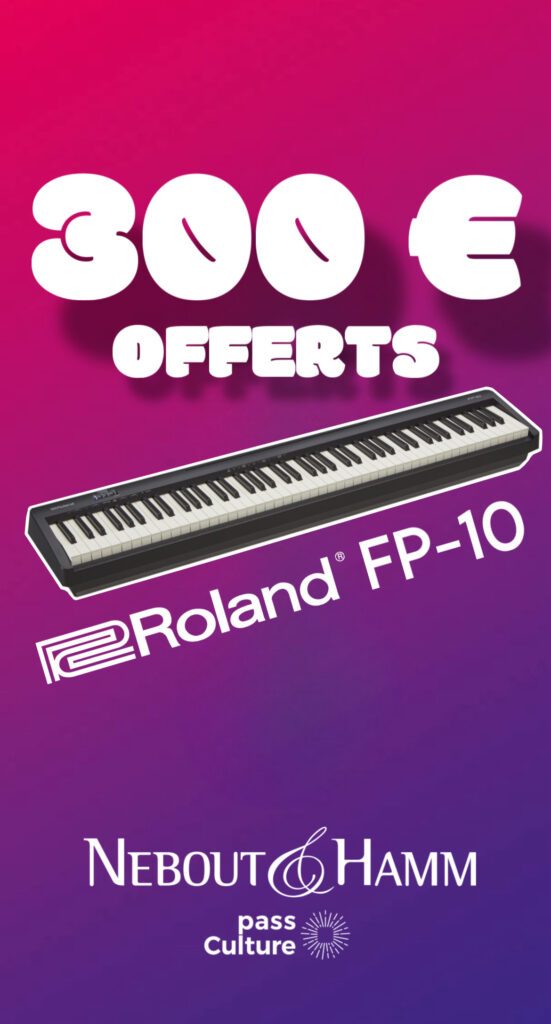 300€ Pass Culture Roland FP-10