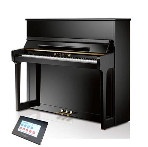Piano Schimmel W123 Tradition Twintone noir brillant