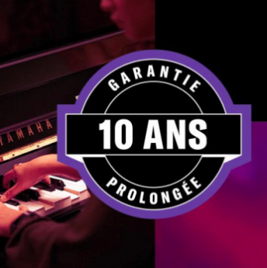 Yamaha garantie 10 ans prolongée logo