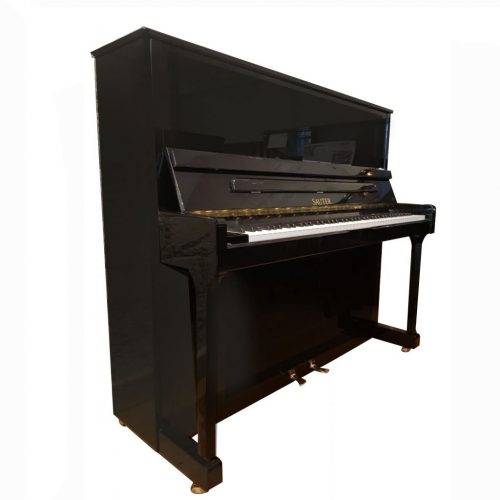 Piano droit Sauter Carus 130 noir brillant de 2004