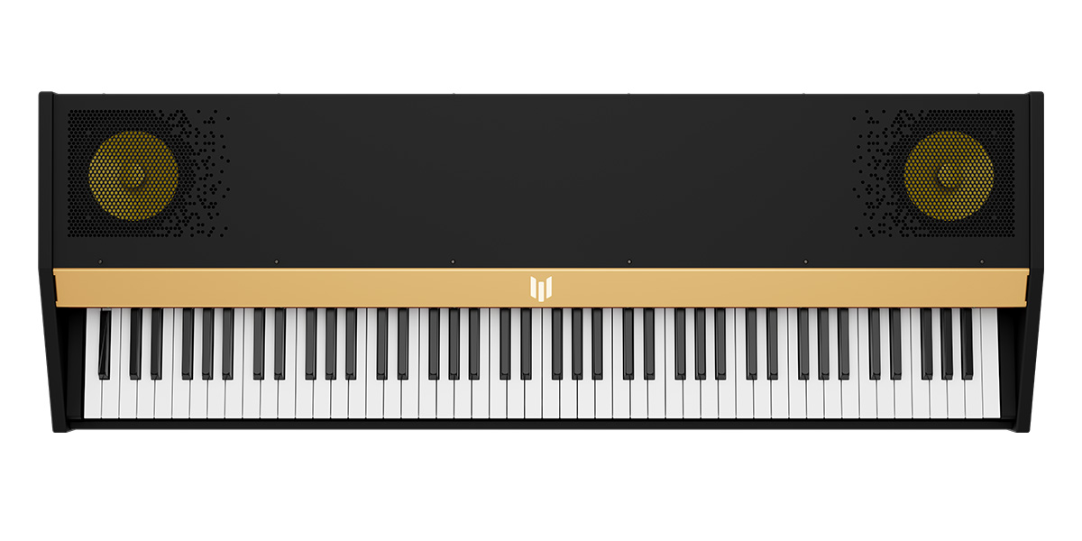 Piano phoenix vue plongeante clavier