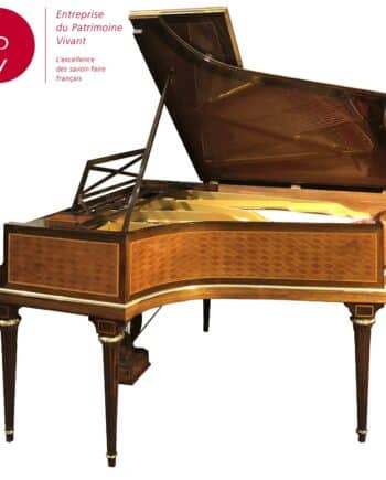 piano Pleyel 3 reduit pieds louis XVI marquete