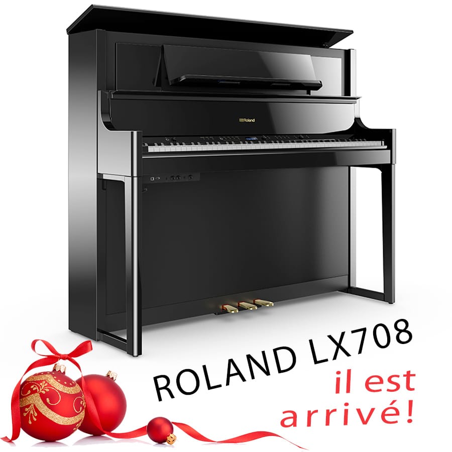 Le piano Roland LX708 disponible chez Nebout & Hamm!