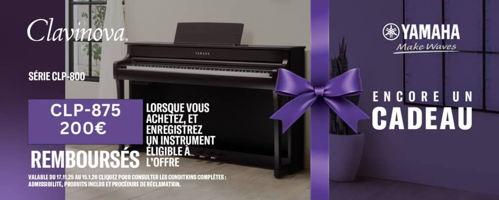 yamaha CLP 875 offre promotionnelle